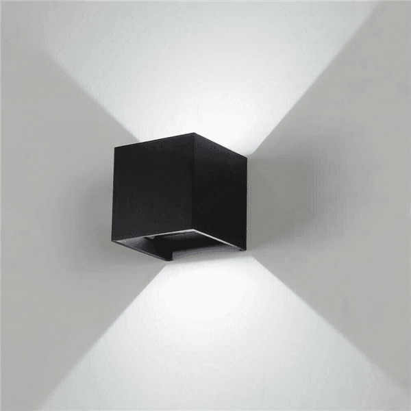 Applique Led Luce Bianca Faretto Da Parete  12 W 6500k Ip65 Es46nf - 3