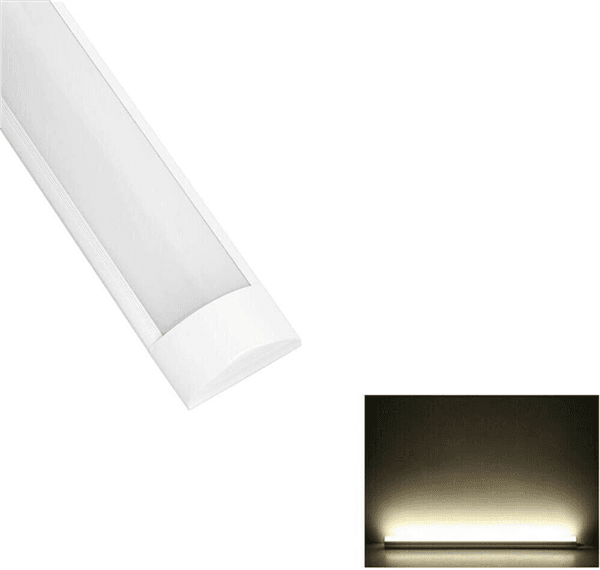 Plafoniera Led 27 Watt Da Soffitto Parete Sottopensile Slim 60 Cm Luce Naturale - 4