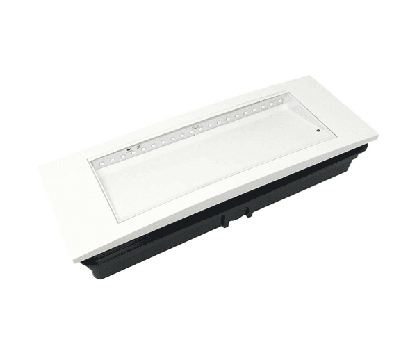 Lampada Emergenza 20 Led Luce Bianca 6000k Clip Samsung Batteria Litio V-tac - 5