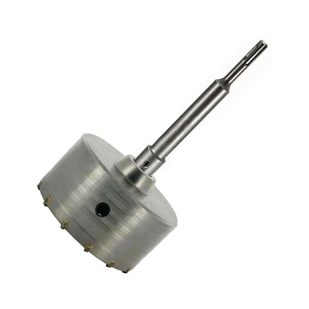 Fresa Tazza Carotatrice 150 Mm Asta Barra Sds Plus 35 Cm Prolunga Punta Trapano - 4