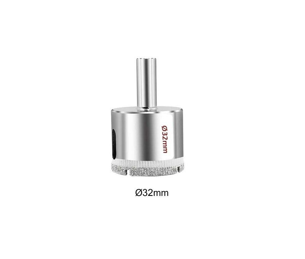 Fresa Diamante Frese Vetro Ceramica 32 Mm - 3