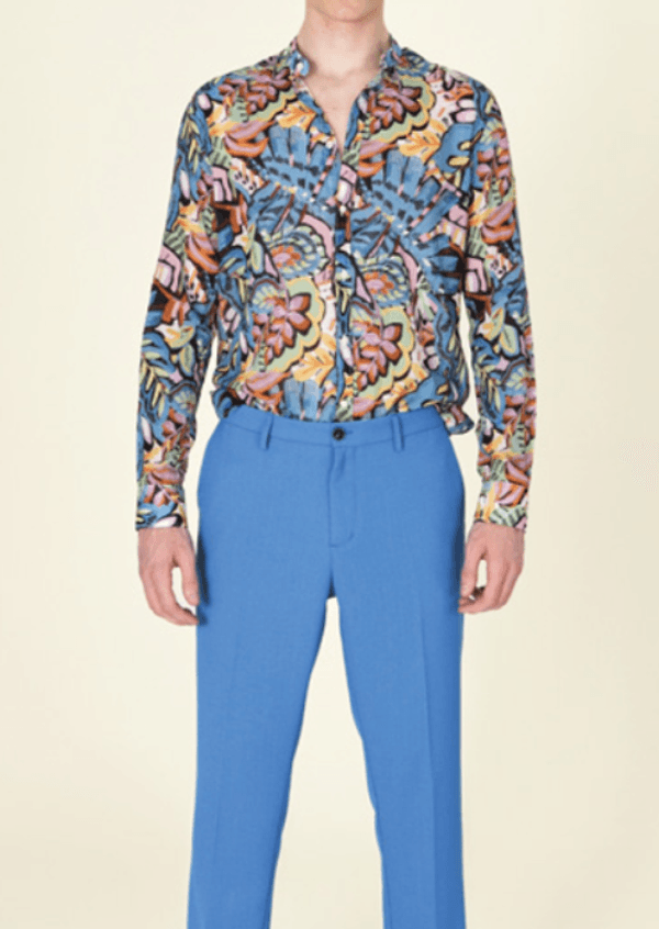Camicia collo guru fancy - 3