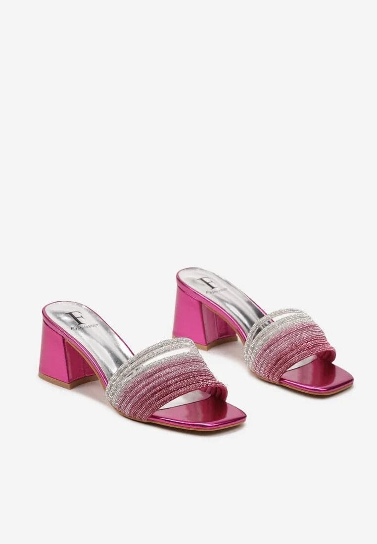 Lola - Sandali con fascia strass - 23