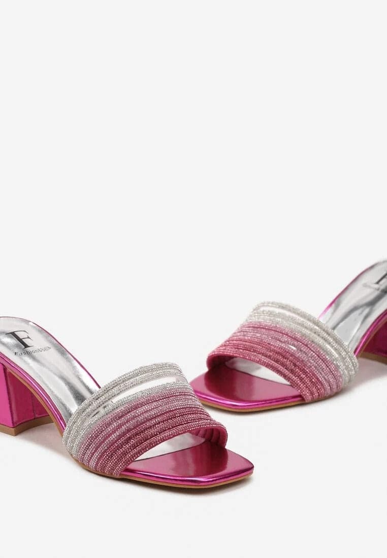 Lola - Sandali con fascia strass - 24