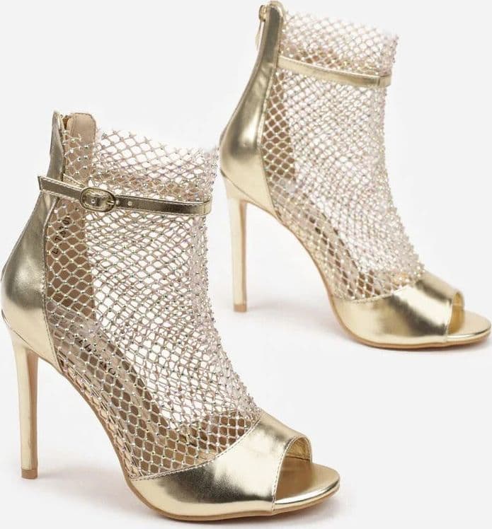 Manila - Dècolletè Con Rete Brillantinata in Scarpe col tacco Affari di Famiglia - Sant’Angelo a Cupolo, commercioVirtuoso.it