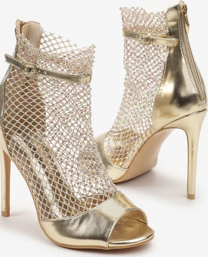 Manila - Dècolletè Con Rete Brillantinata in Scarpe col tacco Affari di Famiglia - Sant’Angelo a Cupolo, commercioVirtuoso.it