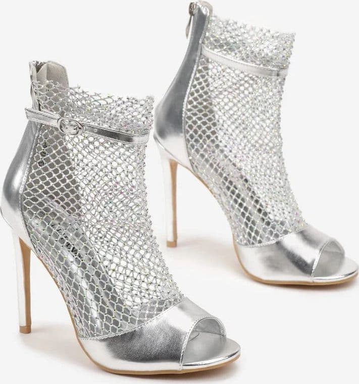 Manila - Dècolletè Con Rete Brillantinata in Scarpe col tacco Affari di Famiglia - Sant’Angelo a Cupolo, commercioVirtuoso.it