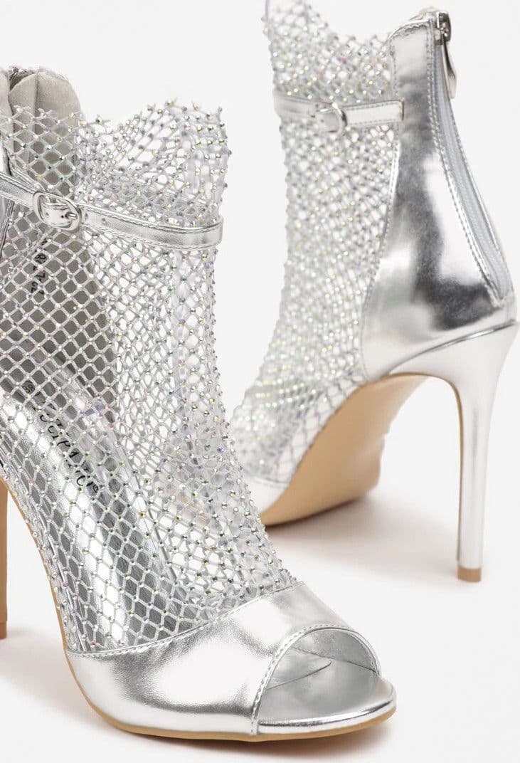 Manila - Dècolletè Con Rete Brillantinata in Scarpe col tacco Affari di Famiglia - Sant’Angelo a Cupolo, commercioVirtuoso.it