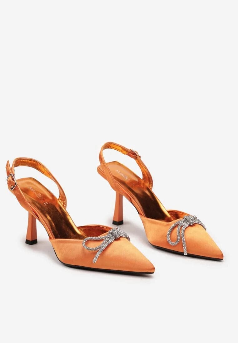 Ivana - Dècolletè con fiocco strass in Scarpe col tacco Affari di Famiglia - Sant’Angelo a Cupolo, commercioVirtuoso.it