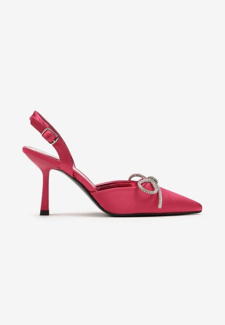 Ivana - Dècolletè con fiocco strass in Scarpe col tacco Affari di Famiglia - Sant’Angelo a Cupolo, commercioVirtuoso.it