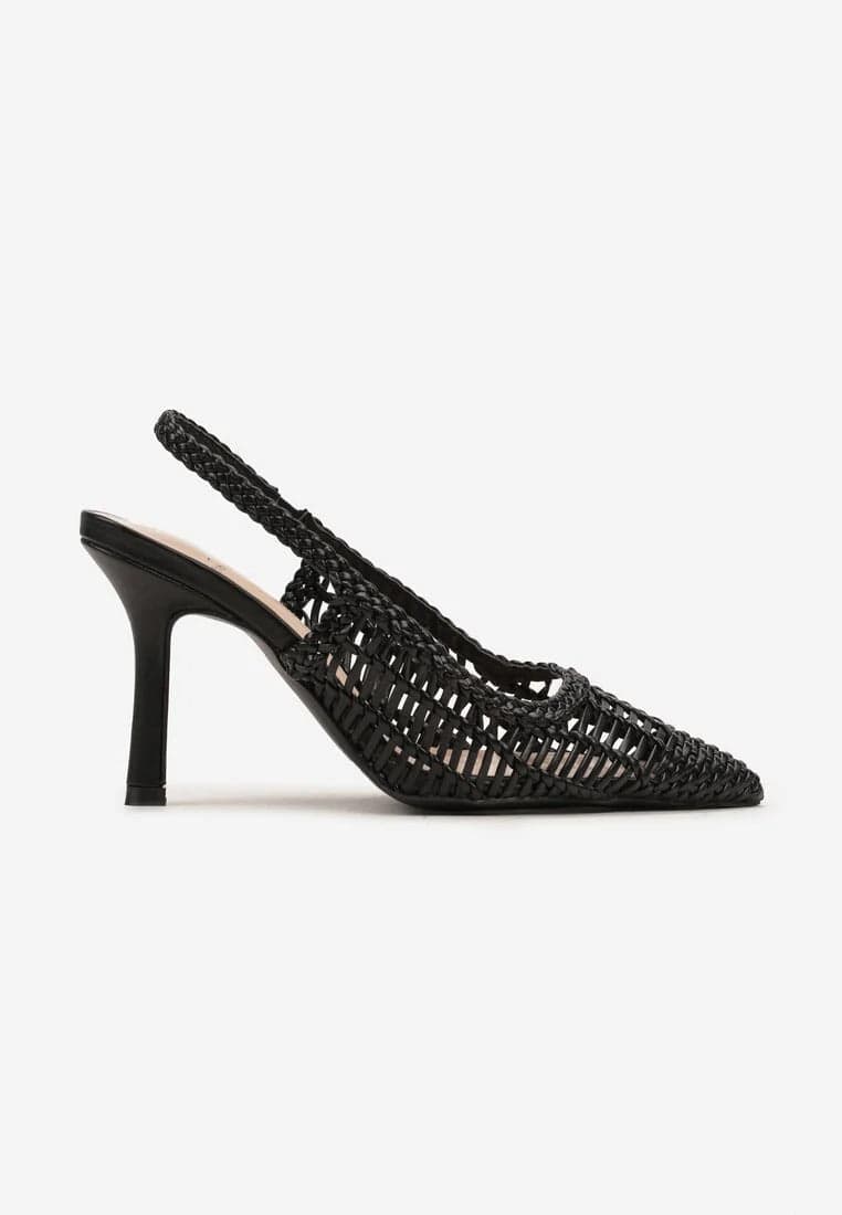 Berta - Dècolletè Slingback traforato in Scarpe col tacco Affari di Famiglia - Sant’Angelo a Cupolo, commercioVirtuoso.it
