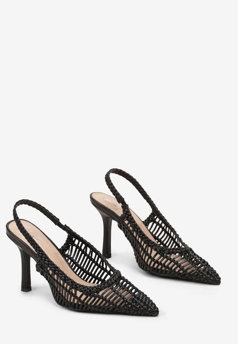 Berta - Dècolletè Slingback traforato in Scarpe col tacco Affari di Famiglia - Sant’Angelo a Cupolo, commercioVirtuoso.it
