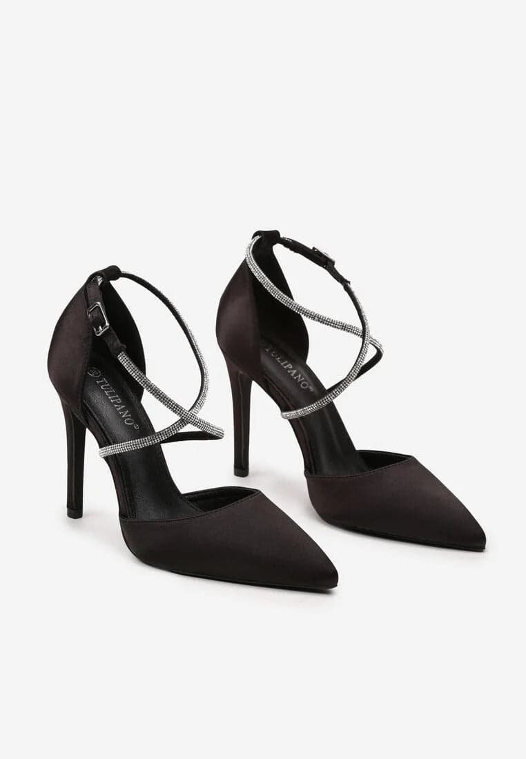 Lovely - Dècolletè Con Cinturino In Strass in Scarpe col tacco Affari di Famiglia - Sant’Angelo a Cupolo, commercioVirtuoso.it