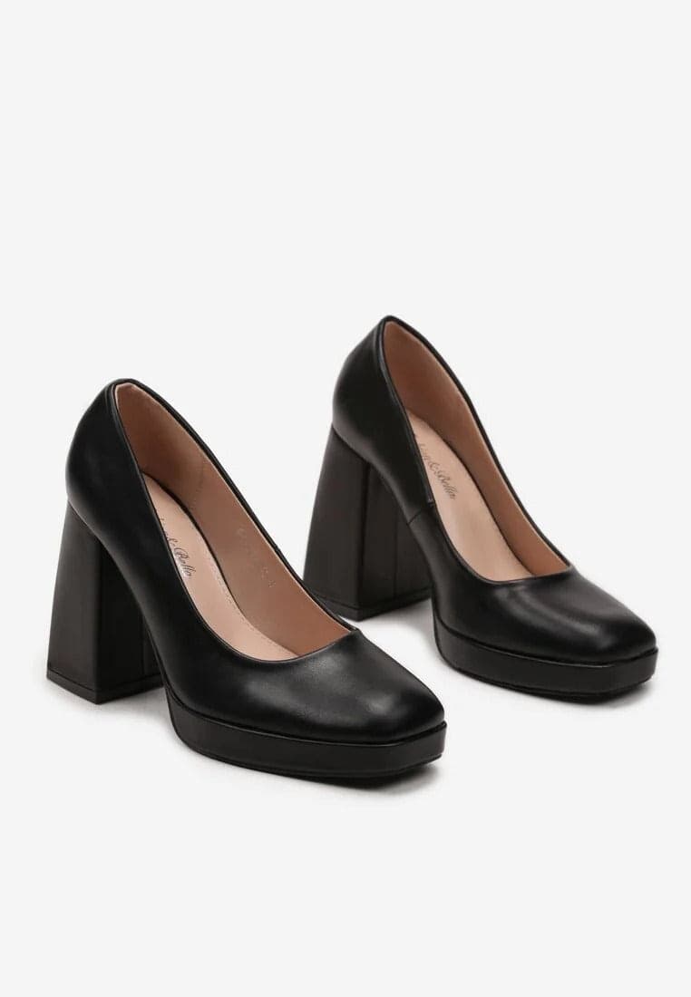 Carola - Dècolletè Con Tacco Alto e Plateau in Scarpe col tacco Affari di Famiglia - Sant’Angelo a Cupolo, commercioVirtuoso.it