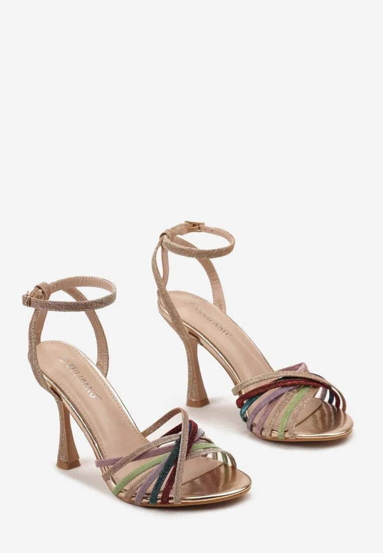 Paige - Sandali con strass intrecciati - 23
