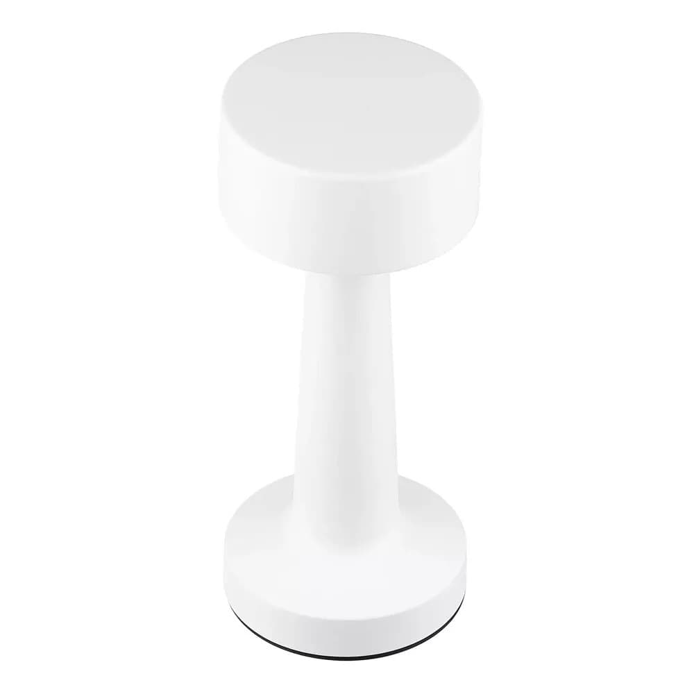 LAMPADA DA TAVOLO TOUCH LED RICARICABILE USB LUCE DECORATIVA 3 COLORI SENZA FILI - 16