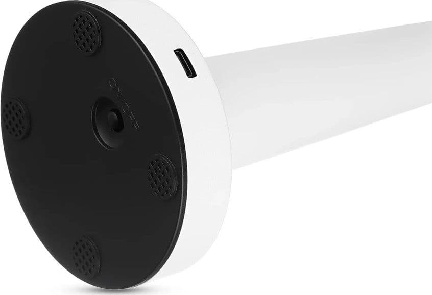 LAMPADA DA TAVOLO TOUCH LED RICARICABILE USB LUCE DECORATIVA FUNGO 3 COLORI SENZA FILI - 11