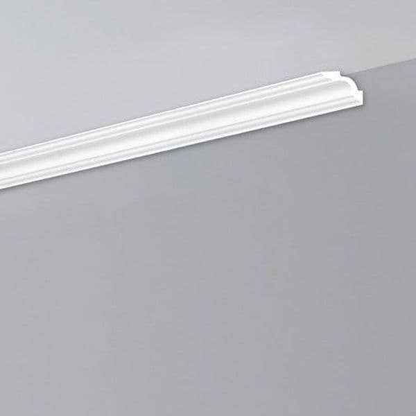 €0,49ml *** STOCK *** Pacco da 300ml di cornice decorativa in polistirene compatto XPS 35X35x2000 LD35C/K35 - Eternal Parquet