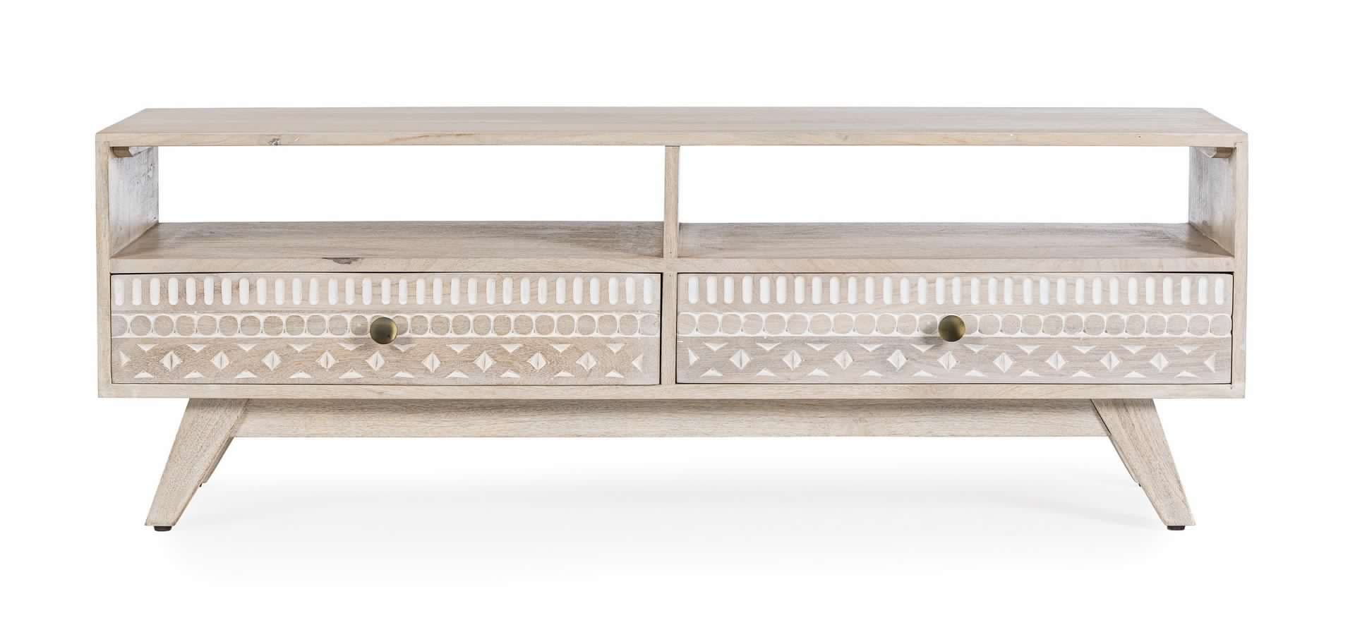 Mobile porta TV "Indira" per interno 130 x 35 x 45h cm in Pareti attrezzate Decor Space - Altamura, commercioVirtuoso.it