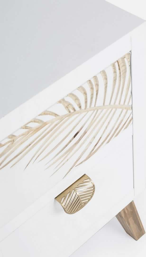 Mobile porta TV "Folium" per interno 120 x 40 x 52h cm in Pareti attrezzate Decor Space - Altamura, commercioVirtuoso.it
