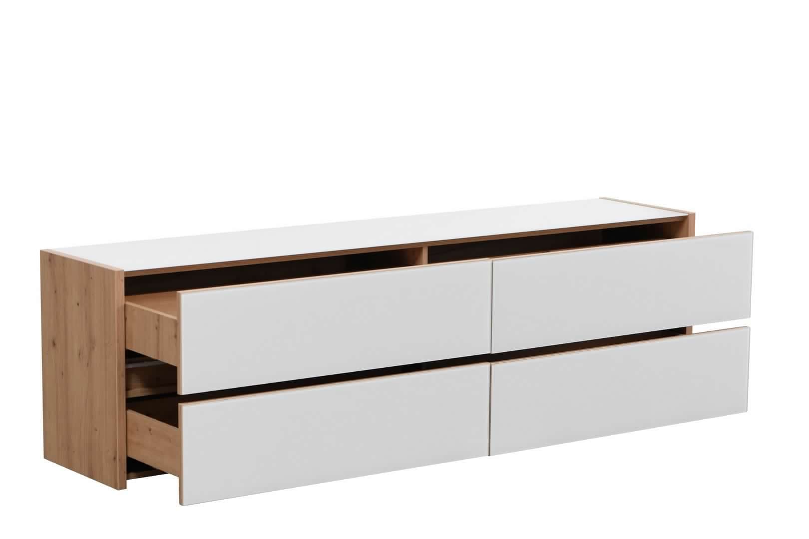 Mobile porta TV "Goteborg" per interno 188 x 40 x 55,5h cm in Pareti attrezzate Decor Space - Altamura, commercioVirtuoso.it