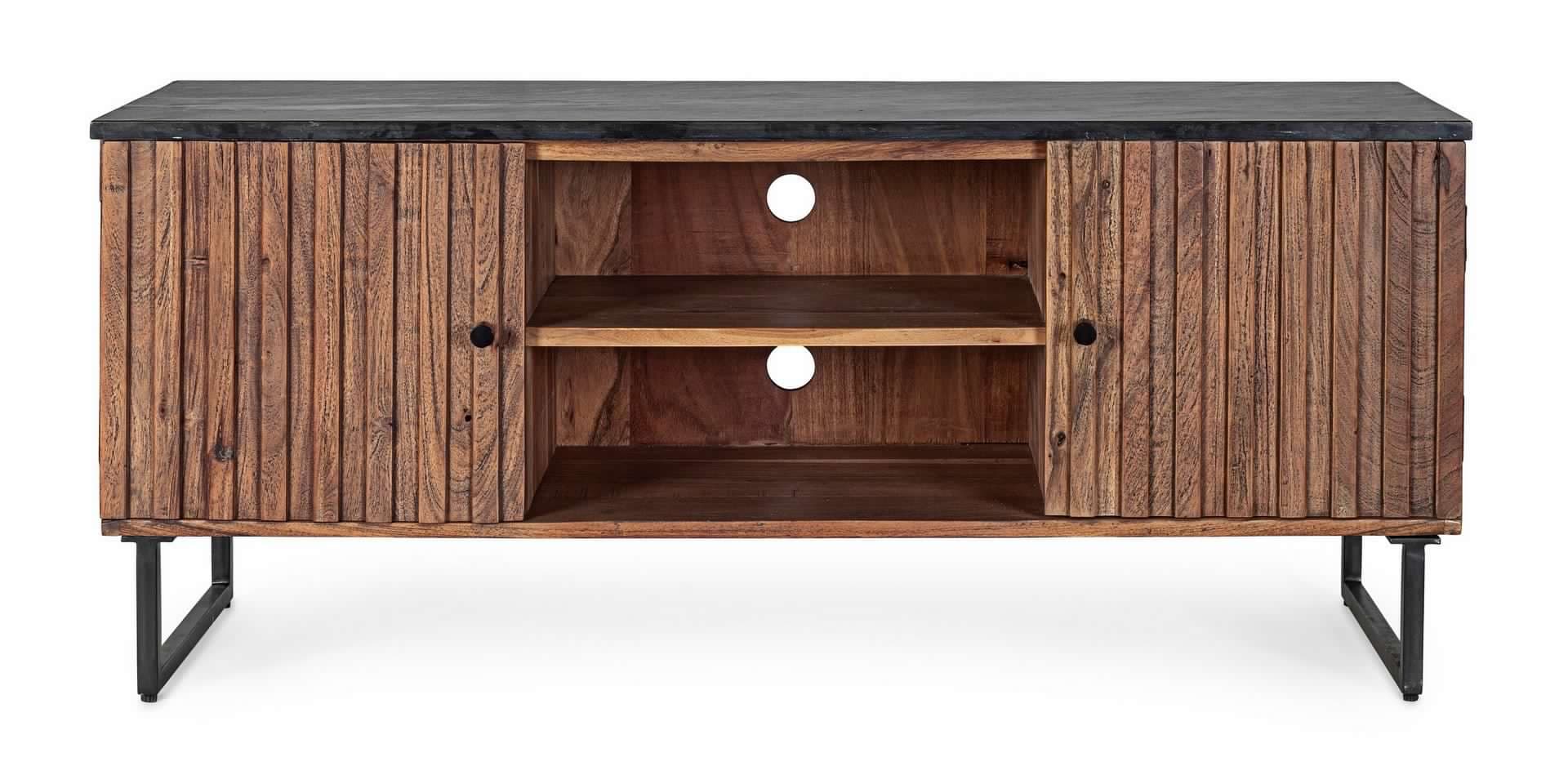 Mobile porta TV "Norfolk" per interno 130 x 40 x 60h cm in Pareti attrezzate Decor Space - Altamura, commercioVirtuoso.it