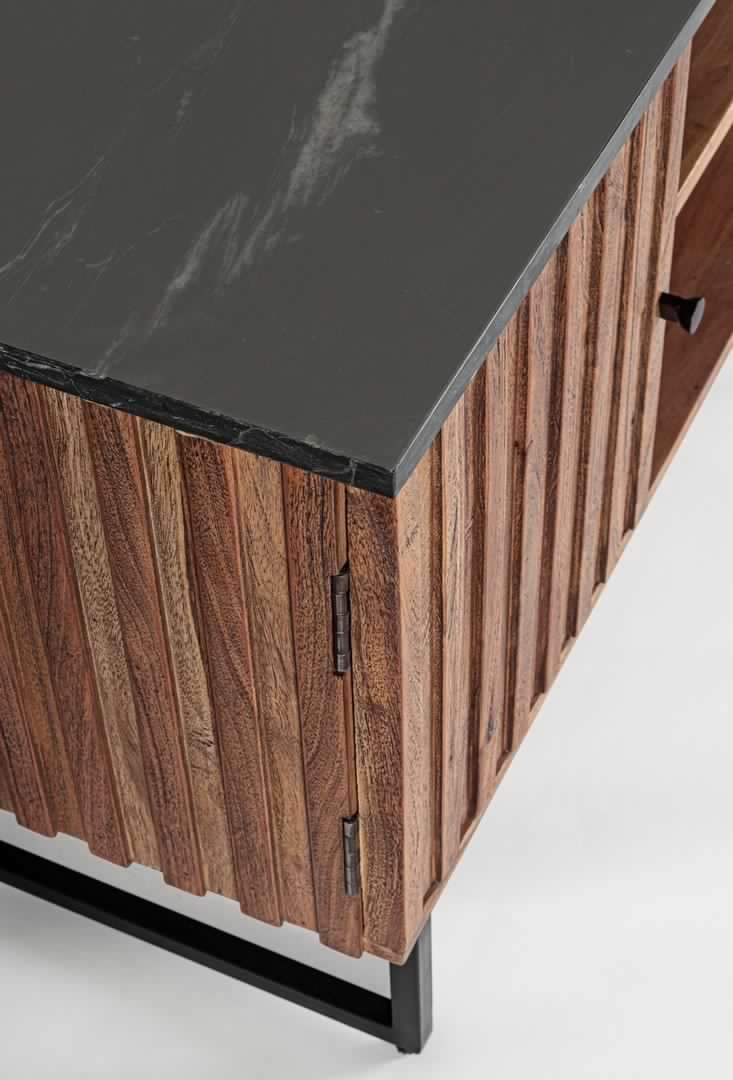 Mobile porta TV "Norfolk" per interno 130 x 40 x 60h cm in Pareti attrezzate Decor Space - Altamura, commercioVirtuoso.it