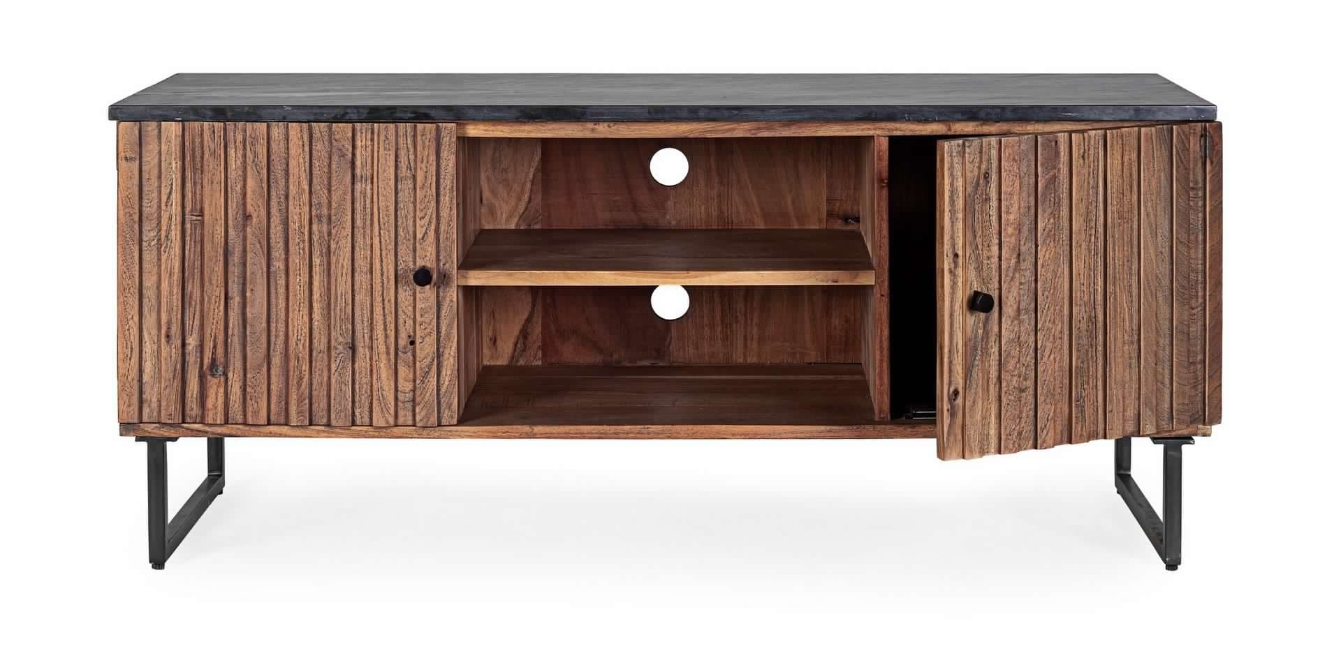 Mobile porta TV "Norfolk" per interno 130 x 40 x 60h cm in Pareti attrezzate Decor Space - Altamura, commercioVirtuoso.it