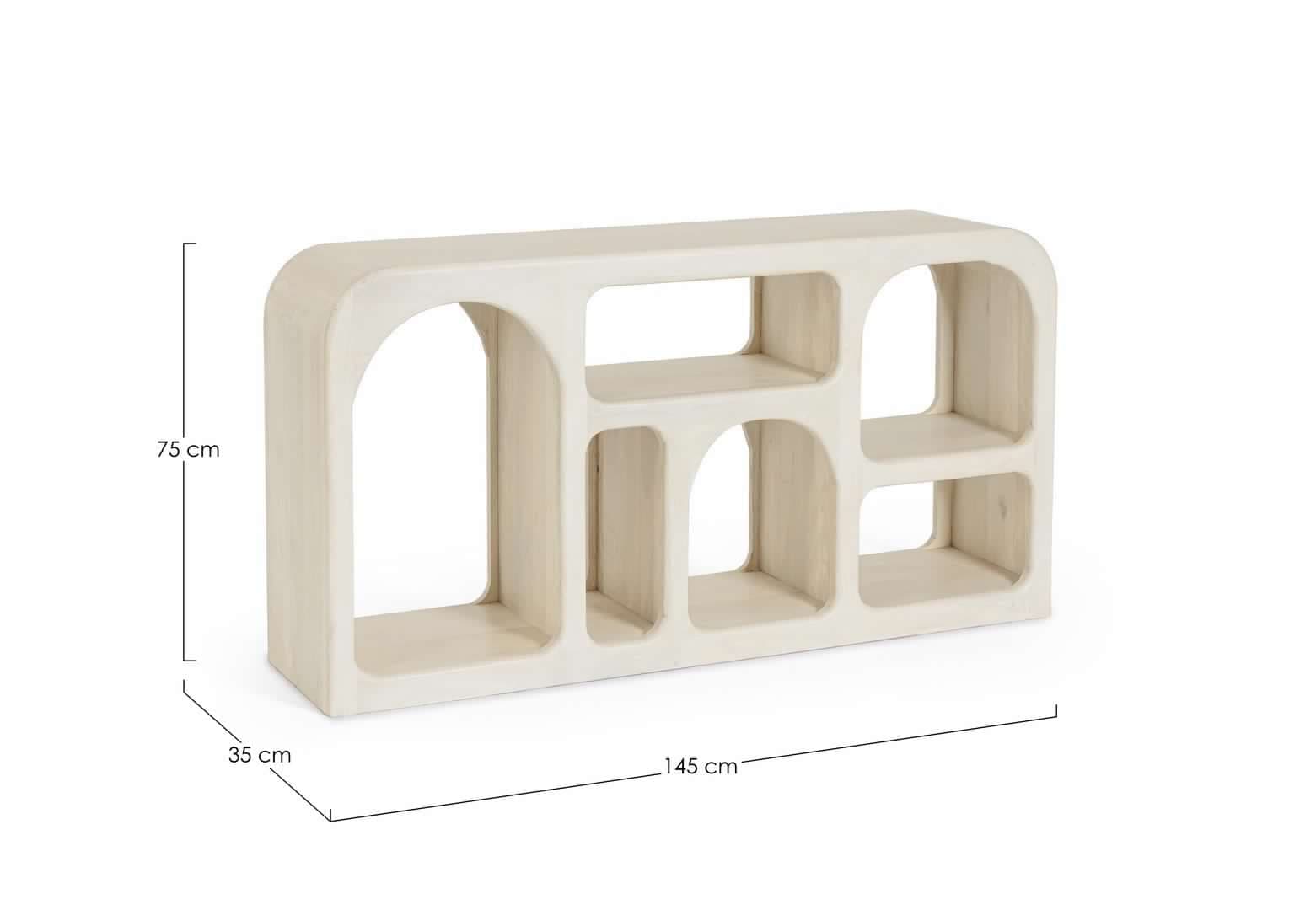 Mobile porta TV "Cairo" per interno 145 x 35 x 75h cm in Pareti attrezzate Decor Space - Altamura, commercioVirtuoso.it