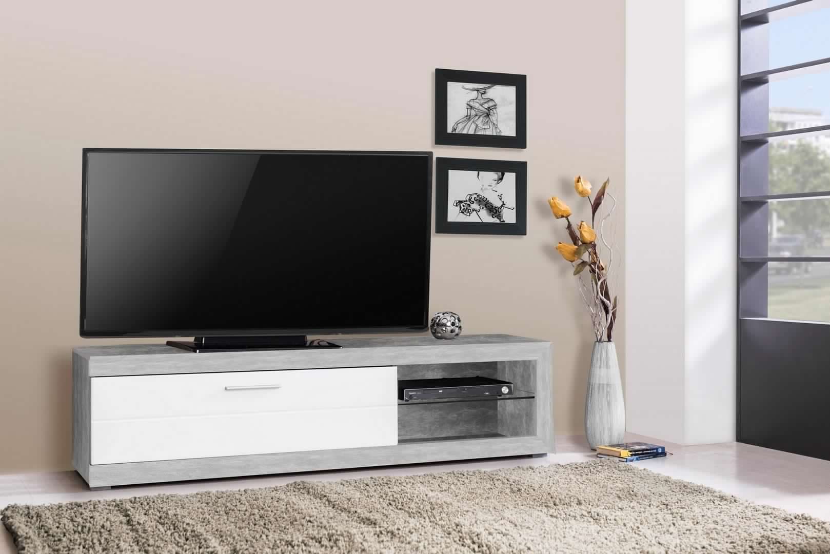 Mobile porta TV "Emily" per interno 162 x 41,5 x 43,5h cm in Pareti attrezzate Decor Space - Altamura, commercioVirtuoso.it