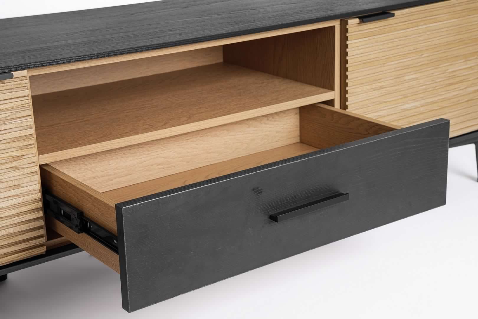 Mobile porta TV "Allycia" per interno 154 x 40 x 44h cm in Pareti attrezzate Decor Space - Altamura, commercioVirtuoso.it