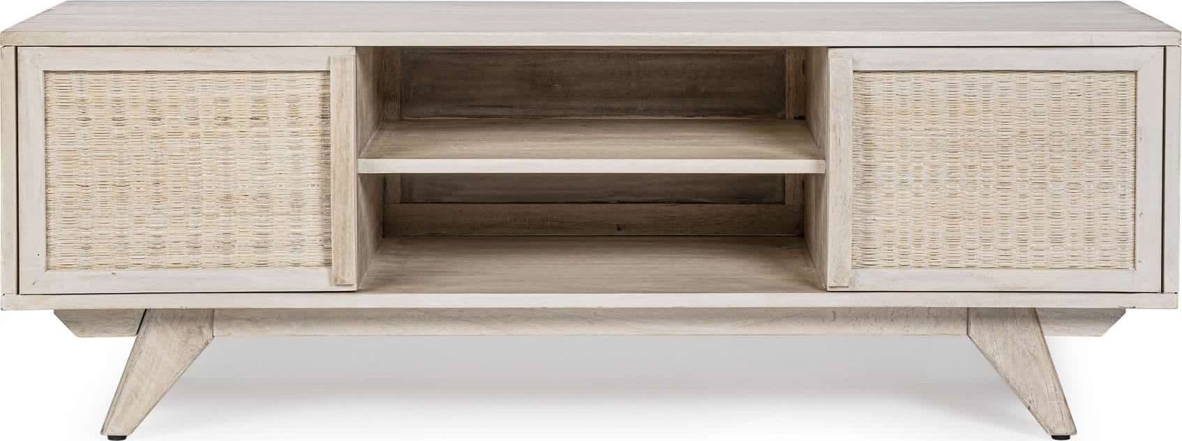 Mobile porta TV "Sahana" per interno 128 x 40 x 45h cm in Pareti attrezzate Decor Space - Altamura, commercioVirtuoso.it