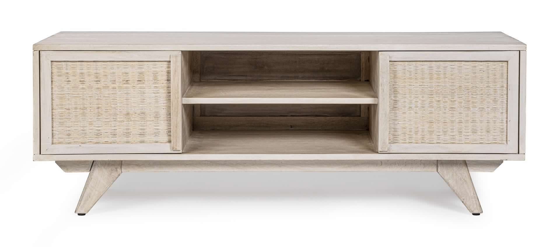 Mobile porta TV "Sahana" per interno 128 x 40 x 45h cm in Pareti attrezzate Decor Space - Altamura, commercioVirtuoso.it