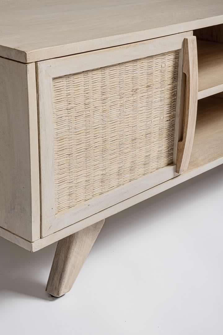Mobile porta TV "Sahana" per interno 128 x 40 x 45h cm in Pareti attrezzate Decor Space - Altamura, commercioVirtuoso.it