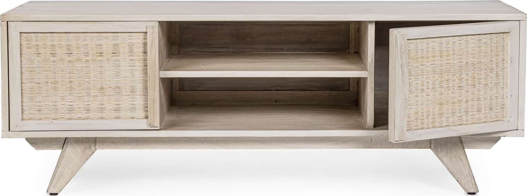 Mobile porta TV "Sahana" per interno 128 x 40 x 45h cm in Pareti attrezzate Decor Space - Altamura, commercioVirtuoso.it