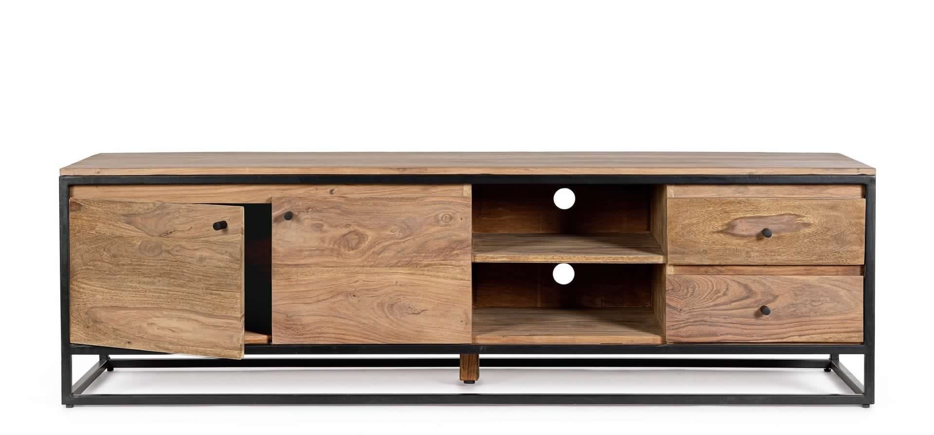Mobile porta TV "Nartan" per interno 175 x 45 x 50h cm in Pareti attrezzate Decor Space - Altamura, commercioVirtuoso.it