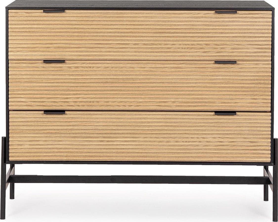 Cassettiera "Allycia" per interno, con 5 Cassetti, 46.5 x 40.5 x 10 cm in Cassettiere Decor Space - Altamura, commercioVirtuoso.it
