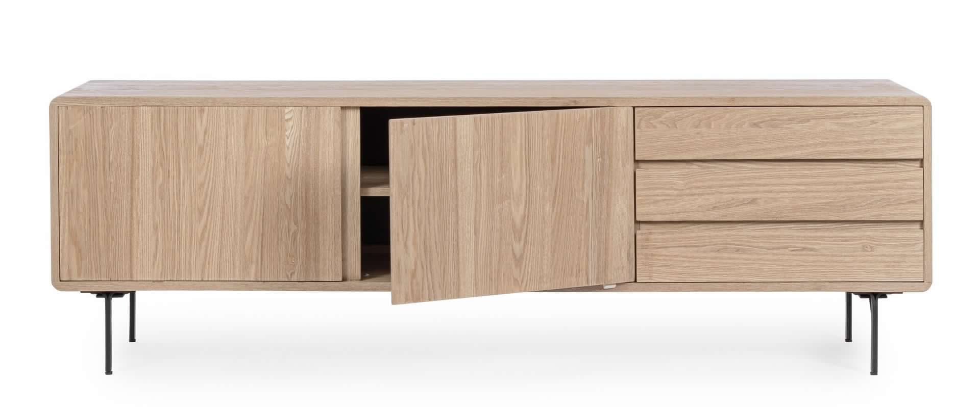 Mobile porta TV "Widald" per interno 160 x 40 x 50h cm in Pareti attrezzate Decor Space - Altamura, commercioVirtuoso.it