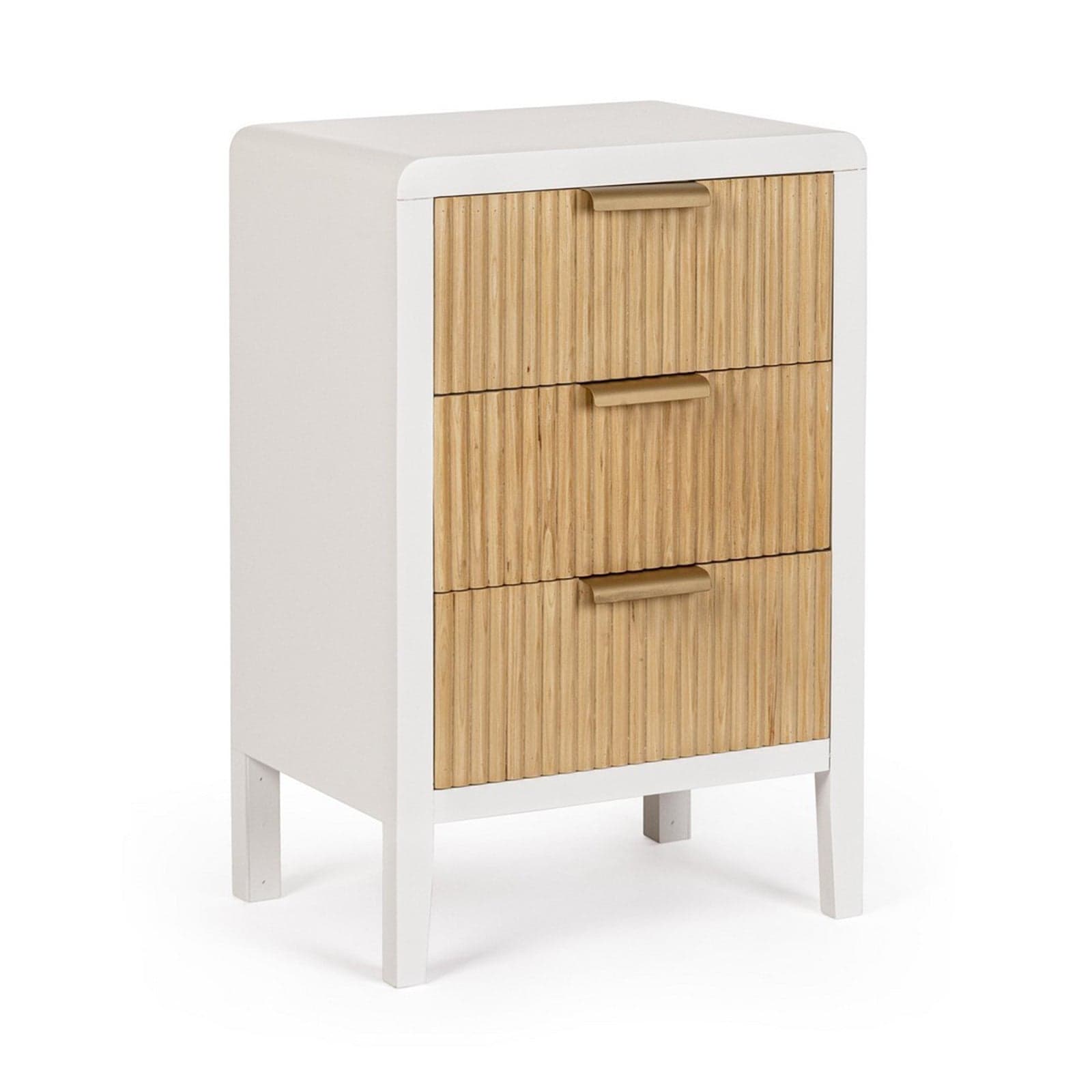 Cassettiera "Charley" per interno, con 3 Cassetti, 85 x 45 x 87 cm in Cassettiere Decor Space - Altamura, commercioVirtuoso.it
