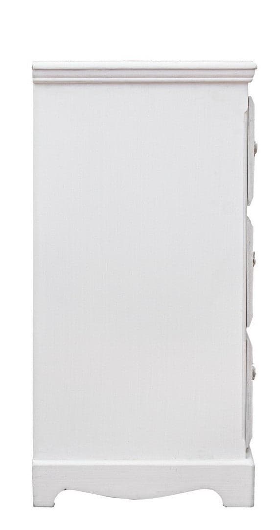 Cassettiera "Blanc" per interno, con 4 Cassetti, 87 x 47 x 88 cm in Cassettiere Decor Space - Altamura, commercioVirtuoso.it