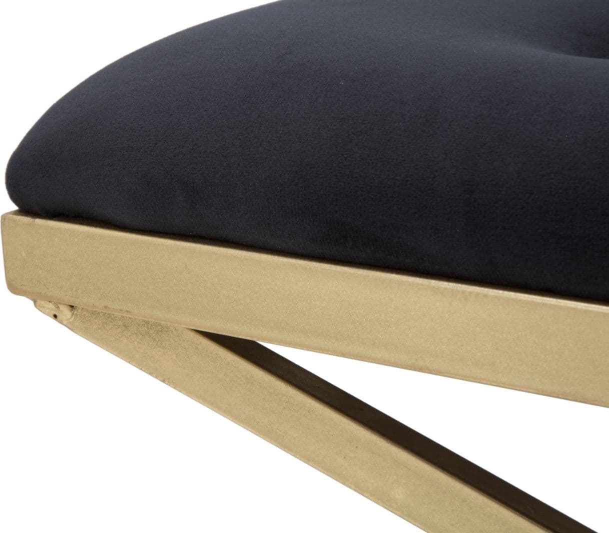Panca "Piramid" in poliestere struttura in ferro color oro per interni in Panche contenitore Decor Space - Altamura, commercioVirtuoso.it
