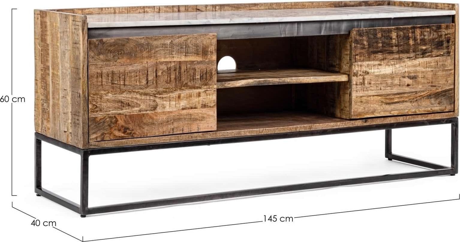 Mobile porta TV "Lambeth" per interno 145 x 40 x 60h cm in Pareti attrezzate Decor Space - Altamura, commercioVirtuoso.it