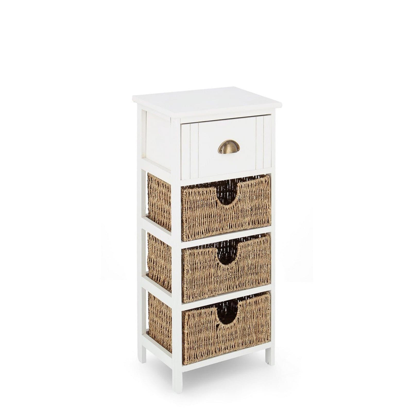 Cassettiera in legno "Sierra" per interno, e Cassetti con Intreccio in Cassettiere Decor Space - Altamura, commercioVirtuoso.it