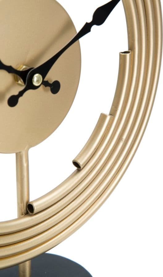 Orologio-da-parete-luna-in-ferro-color-oro-per-salotto-e-cucina