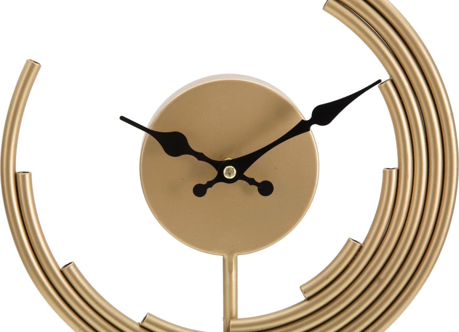 Orologio-da-parete-luna-in-ferro-color-oro-per-salotto-e-cucina
