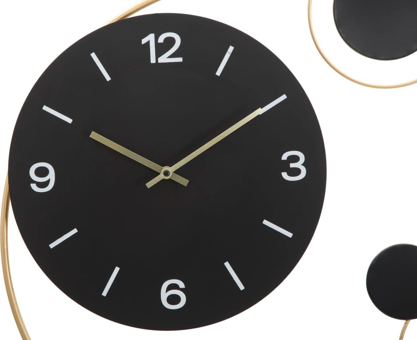 Orologio-da-parete-stile-pianeti-color-nero-per-salotto-e-cucina