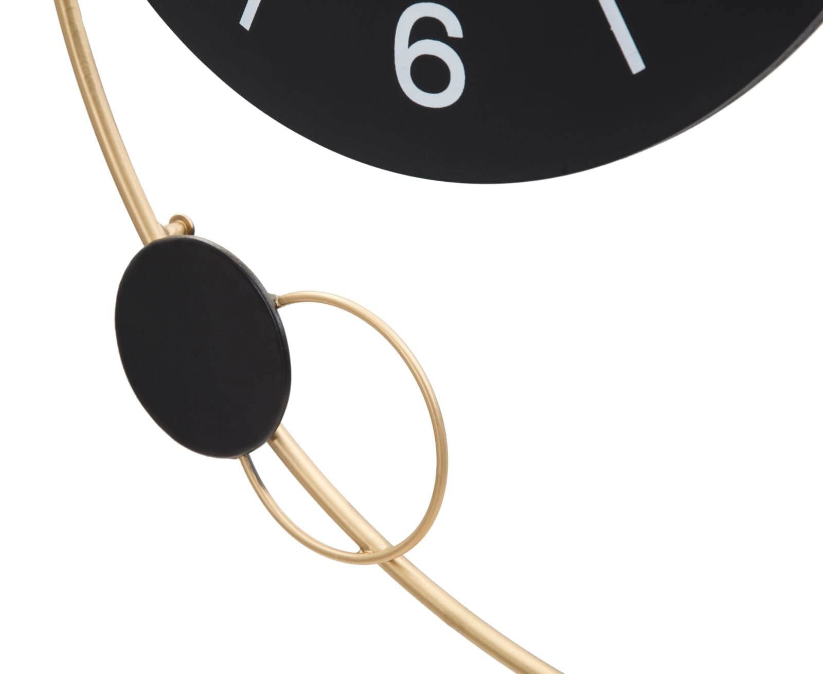 Orologio da parete stile pianeti color nero per salotto e cucina in Orologi da parete Decor Space - Altamura, commercioVirtuoso.it