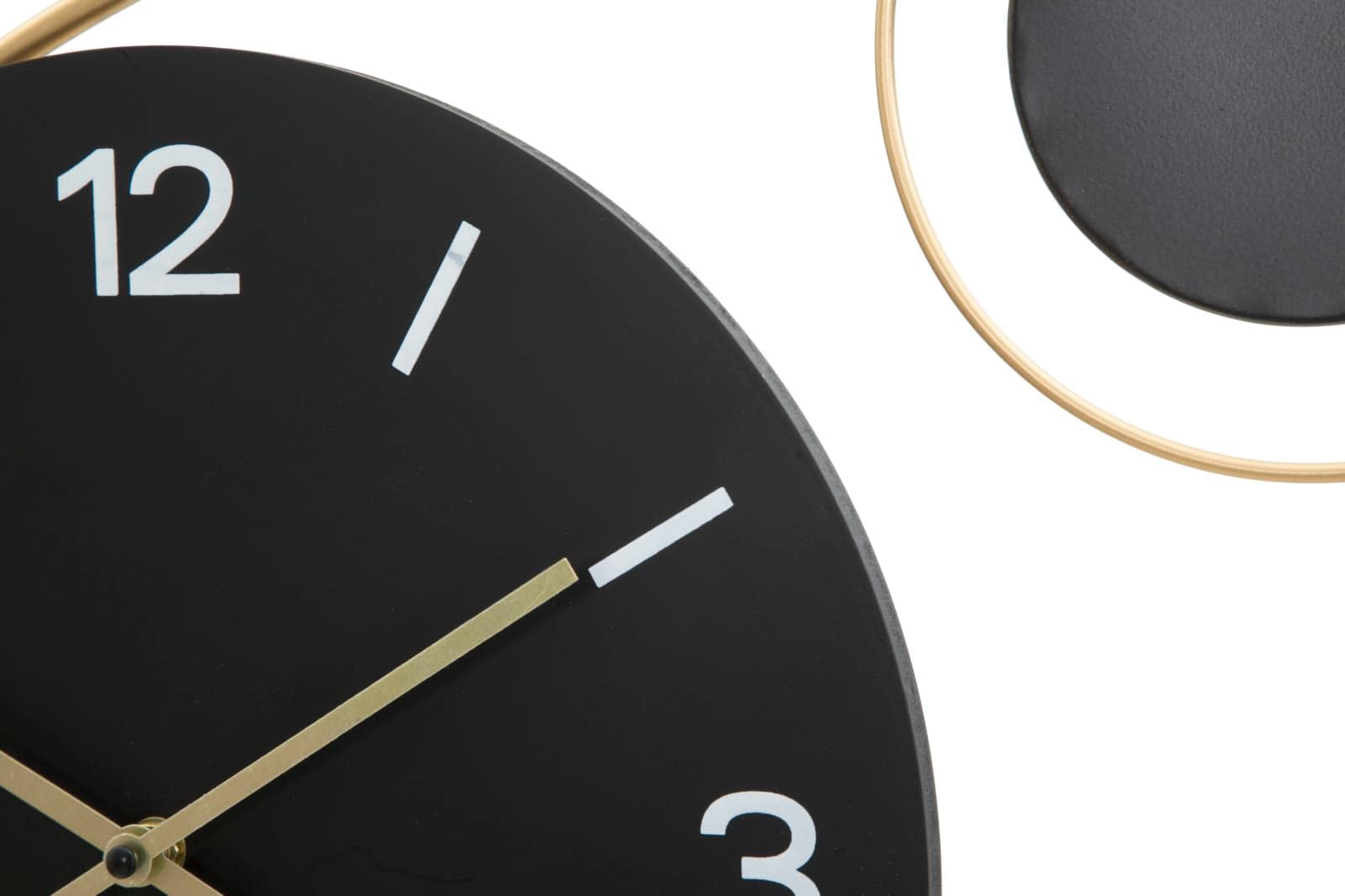 Orologio da parete stile pianeti color nero per salotto e cucina in Orologi da parete Decor Space - Altamura, commercioVirtuoso.it