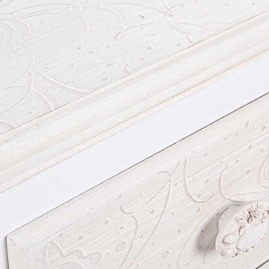 Cassettiera "Clorine" per interno, con 4 Cassetti, 45 x 34.5 x 87.5 cm in Cassettiere Decor Space - Altamura, commercioVirtuoso.it