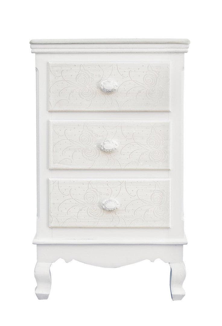Cassettiera "Clorine" per interno, con 4 Cassetti, 45 x 34.5 x 87.5 cm in Cassettiere Decor Space - Altamura, commercioVirtuoso.it